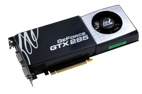 Picture of INNO3D IV-GTX285-1GB GeForce GTX 285 1GB 512-bit GDDR3 PCI Express 2.0 x16 HDCP Ready SLI Support Video Card