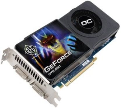 Picture of BFG BFGRGTS2501024OCE GeForce GTS 250 512MB 256-bit GDDR3 PCI Express 2.0 x16 HDCP Ready SLI Support Video Card