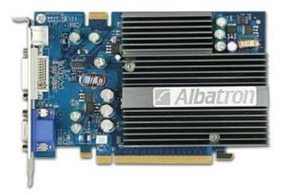 Picture of ALBATRON 7300GT PCIE GeForce 7300GT 256MB 128-bit GDDR2 PCI Express x16 SLI Supported Video Card
