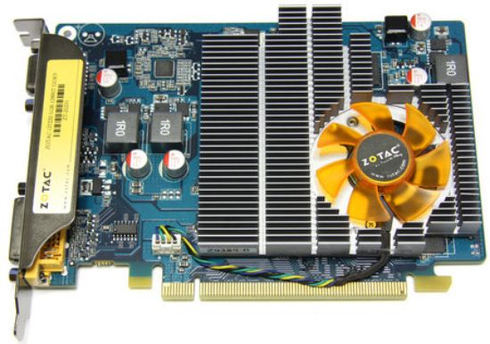 Picture of ZOTAC ZT-20203-PB-R  GeForce GT 220 1GB DDR2 PCI Express 2.0 x16 HDCP Ready Video Card