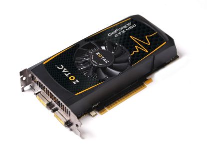 Picture of ZOTAC ZT4050110P GeForce 450 Graphic Card - 810 MHz Core - 1 GB GDDR5 SDRAM - PCI Express 2.0 x16