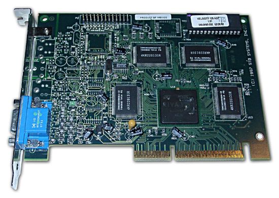 Picture of DELL 210-0276-00X STB Velocity Riva 128 AGP VGA Video Card