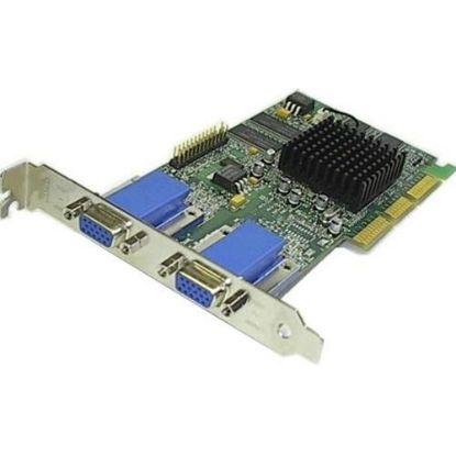 Picture of MATROX 971-0302 DualHead VGA AGP 32MB  Video Card