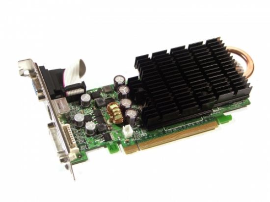 Picture of LEADTEK PX8500GT TDH LP GeForce 8500 GT 256MB 128-bit GDDR2 PCI Express x16 HDCP Ready SLI Support HDCP Video Card