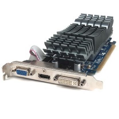 Picture of ASUS EN210-PCIE-1GB-CO-R GeForce 210 1GB DDR3 PCI Express 2.0 x16 HDCP Ready Video Card