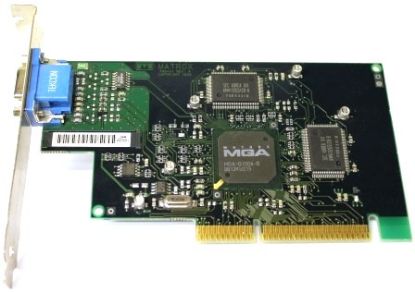 Picture of MATROX G100A-4-HP Matrox  AGP VGA Video Card 