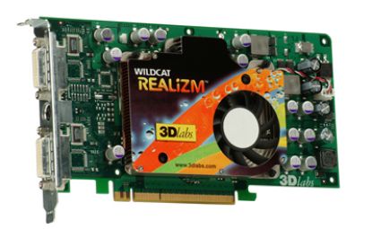 Picture of 3DLABS WILDCAT REALIZM 500 Visual Processing Units 256MB 256-bit GDDR3 PCI Express x16 Workstation Video Card