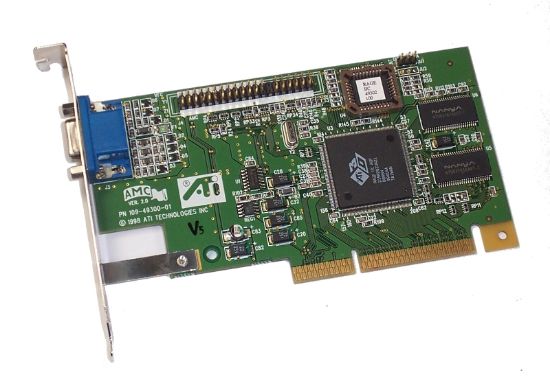 Picture of ATI 109-49300-00 4MB Rage IIC AGP VGA Video Card