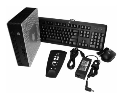 Picture of HP 696454-001 T610 PLUS WES7 16GB 4GB FirePro 2270 Thin Client