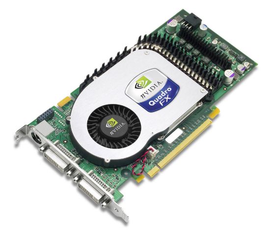 Picture of DELL W0563 Quadro FX 3400 256MB 256-bit GDDR3 PCI Express x16 Workstation Video Card 