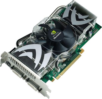 Picture of HP EA762AA Quadro FX4500 512MB 256-bit GDDR3 PCI Express x16 SLI Supported Workstation Video Card