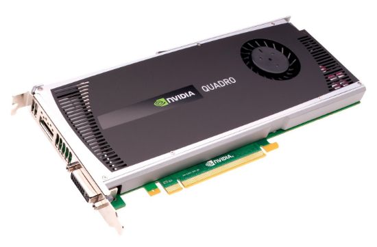 Picture of NVIDIA QUADRO-4000MAC-2GB-X16-HP QUADRO 2GB PCI-E X16 DVI DUAL LINK 2-DP HIGH PROFILE VIDEO CARD