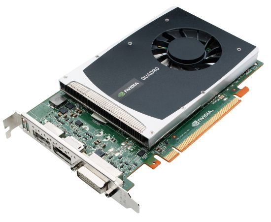 Picture of HP 900-52008-0300-000 Quadro 2000 1GB 128-bit GDDR5 PCI Express 2.0 x16 Workstation Video Card 