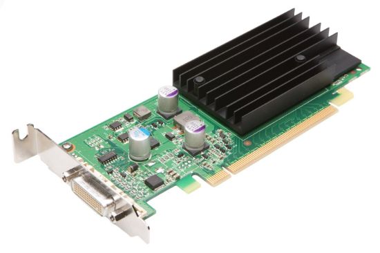 Picture of PNY VCQFX370LP-PCIE-PB Quadro FX 370 LP 256 MB DVI-I DP PCI Express x16 Video Card Low Profile