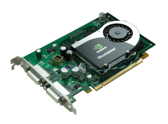 Picture of HP GP514AV Quadro FX 370 256MB 64-bit GDDR2 PCI Express x16 Workstation Video Card 