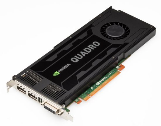 Picture of PNY VCQK4000-PB Quadro K4000  3GB GDDR5 PCI Express 2.0 x16 Workstation Video Card