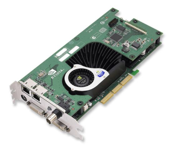 Picture of NVIDIA FX3000G 256MB PNY Quadro AGP 2-Port DVI 2-Port Network Video Card