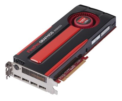 Picture of AMD 100-505845 FirePro W8000 4GB 256-bit GDDR5 PCI Express 3.0 x16 CrossFire Supported Workstation Video Card 