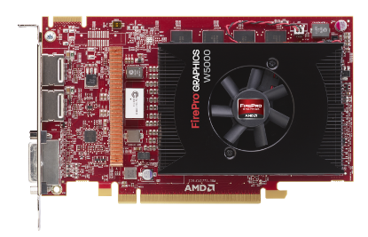 Picture of AMD 100-505635 FirePro W5000 2GB 256-bit GDDR5 PCI Express 3.0 x16 CrossFire Supported Workstation Video Card 
