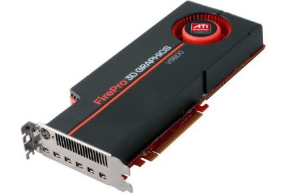 Picture of ATI V9800 FirePro V9800 4GB 256-bit GDDR5 PCI Express 2.1 x16 CrossFire Supported Workstation Video Card 