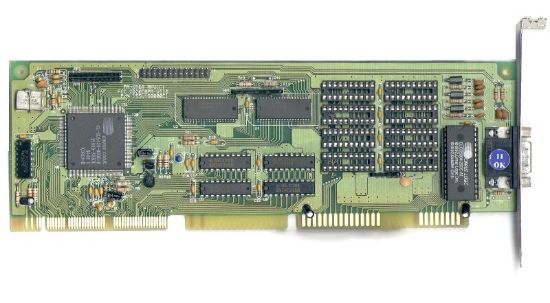 Picture of CIRRUS PM-V156 VGA PCI Video Card