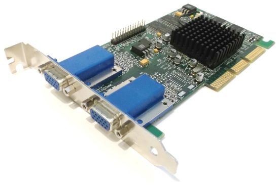 Picture of DELL 0608UX AGP Video Card Matrox G45 Dual VGA FULL HEIGHT