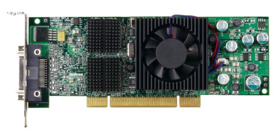 Picture of MATROX QID PRO LP PCI QID 128MB quad-display Low-Profile PCI card