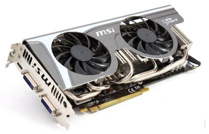 Picture of MSI N465GTXTFII GeForce GTX 465 (Fermi) 1GB 256-bit GDDR5 PCI Express 2.0 x16 HDCP Ready SLI Support Video Card