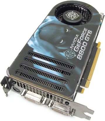 Picture of BFG BFGR88768GTXOCEI GeFORCE 8800 GTC OC (768 MB GDDR3 MEMORY) GRAPHICS CARD