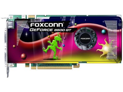 Picture of FOXCONN 8800GT-512 EXTREME GeForce 8800 GT 512MB 256-bit GDDR3 PCI Express 2.0 x16 HDCP Ready SLI Support Video Card