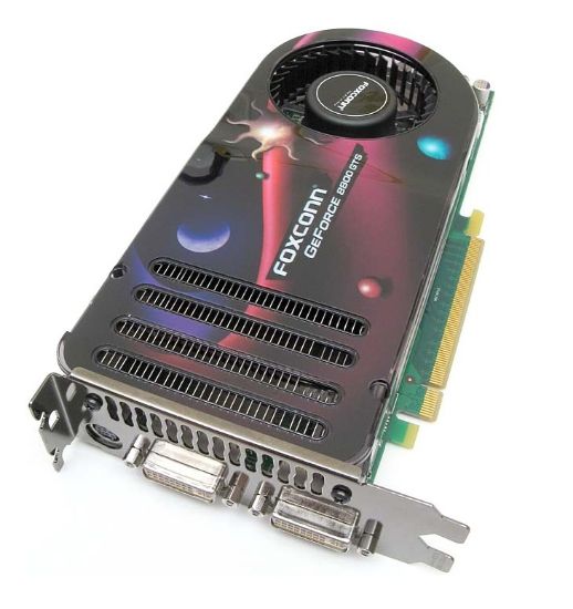 Picture of FOXCONN FV-N88SMBD2-OD GeForce 8800 GTS 640MB 320-bit GDDR3 PCI Express x16 HDCP Ready SLI Support HDCP Video Card