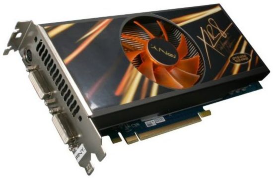 Picture of PNY VCG98GTXPXPB GeForce 9800 GTX 512MB 256-bit GDDR3 PCI Express 2.0 x16 HDCP Ready SLI Support Video Card