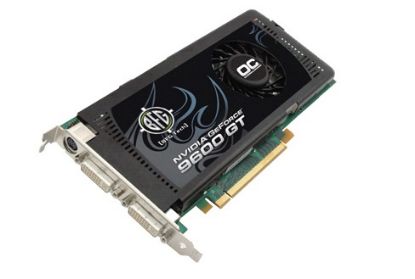 Picture of BFG BFGE96512GTOCE GeForce 9600 GT 512MB 256-bit GDDR3 PCI Express 2.0 x16 HDCP Ready SLI Support Video Card