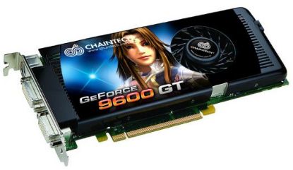 Picture of CHAINTECH GAE96GTC (With 4G Dual Kit Memory) GeForce 9600 GT 512MB 256-bit GDDR3 PCI Express 2.0 x16 HDCP Ready SLI Support Video Card