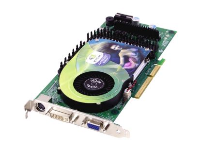 Picture of EVGA 256 A8 N344 A1 GeForce 6800GT 256MB 256-bit GDDR3 AGP 4X/8X Video Card