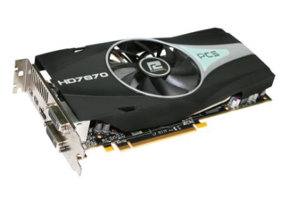 Picture of POWERCOLOR AX78702GBD52DHPP PCS Radeon HD 7870 GHz Edition 2GB 256-bit GDDR5 PCI Express 3.0 x16 HDCP Ready CrossFireX Support Video Card