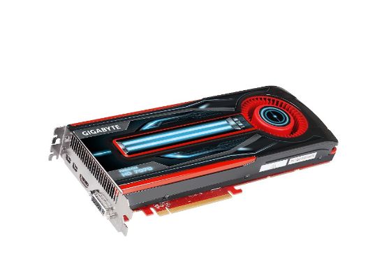 Picture of GIGABYTE GV-R797D5-3GD-B Radeon HD 7970 3GB 384-bit GDDR5 PCI Express 3.0 x16 HDCP Ready CrossFireX Support Video Card