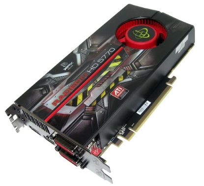 Picture of XFX HD 577A ZNFR  Radeon HD 5770 1GB 128-bit GDDR5 PCI Express 2.1 x16 Video Card