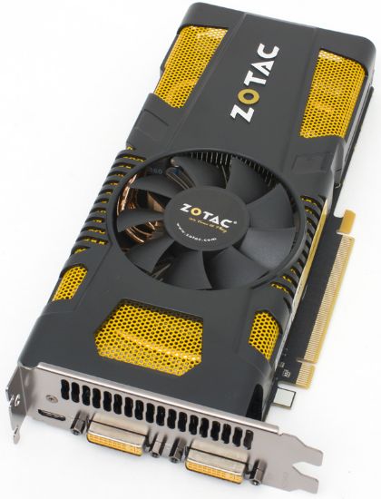 Picture of ZOTAC ZT-50302-10M AMP! GeForce GTX 560 Ti (Fermi) 1GB 256-bit GDDR5 PCI Express 2.0 x16 HDCP Ready SLI Support Video Card