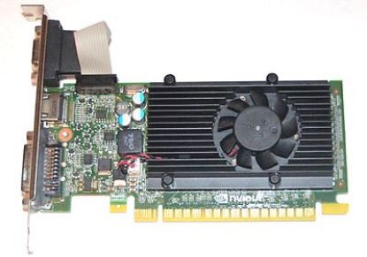 Picture of DELL 67V2J GeForce GT 620 (OEM) 1GB 64-Bit DDR3 PCI Express 3.0 x16 HDCP Ready SLI Support Video Card 