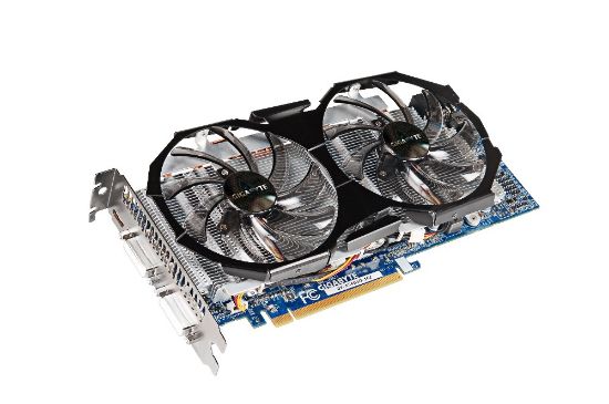 Picture of GIGABYTE GV-N56GSO-1GI Super Overclock Series GeForce GTX 560 (Fermi) 1GB 256-bit GDDR5 PCI Express 2.0 x16 HDCP Ready SLI Support Video