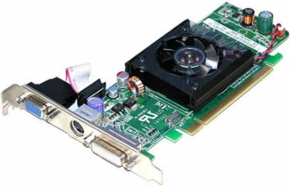 Picture of AMD HD-2400PRO-128-X16-HP RADEON HD 2400 PRO 128MB PCI-E X16 DVI VGA TV Out HIGH PROFILE VIDEO CARD 
