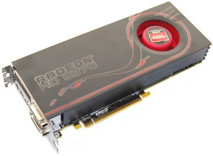 Picture of AMD HD-6870-1GB-X16-HP RADEON HD 6870 1GB PCI-E X16 DUAL DVI DUAL LINK HDMI 2 x MINI DP  HIGH PROFILE VIDEO CARD 