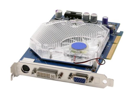 Picture of ROSEWILL R66GT-256DB GeForce 6600GT 256MB 128-bit GDDR2 PCI Express x16 SLI Support Video Card