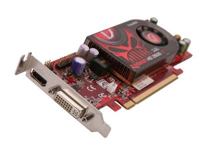 Picture of VISIONTEK 2600XT256HD  Radeon HD 2600XT 256MB DDR2 PCI Express x16 HDCP Ready Video Card