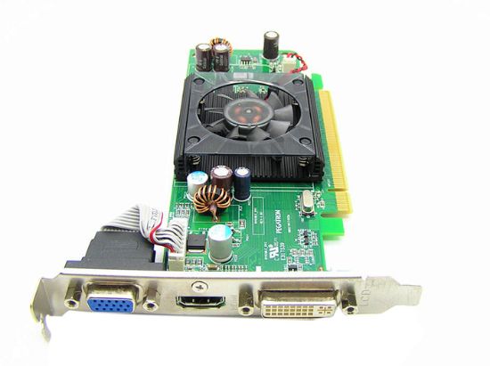 Picture of DELL 0F342F RADEON HD 3450 256MB PCI-E X16 DMS-59 2xVGA 2xDVI TV Out HIGH PROFILE VIDEO CARD 