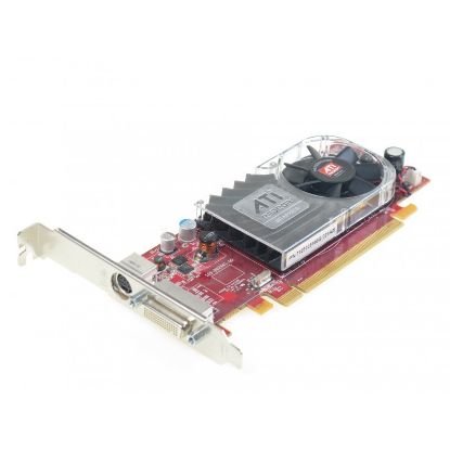 Picture of DELL 0X398D RADEON HD 3450 256MB PCI-E X16 DMS-59 2xVGA 2xDVI TV Out HIGH PROFILE VIDEO CARD 