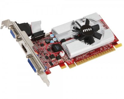 Picture of MSI N520GT MD1GD3 LP GeForce GT 520 (Fermi) 1GB 64-bit DDR3 PCI Express 2.0 x16 HDCP Ready Low Profile Ready Video Card