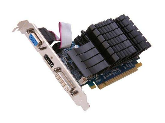 Picture of GALAXY 52GGS4HX9DTX GeForce GT 520 (Fermi) Silent Edition 1GB 64-bit DDR3 PCI Express 2.0 x16 HDCP Ready Video Card