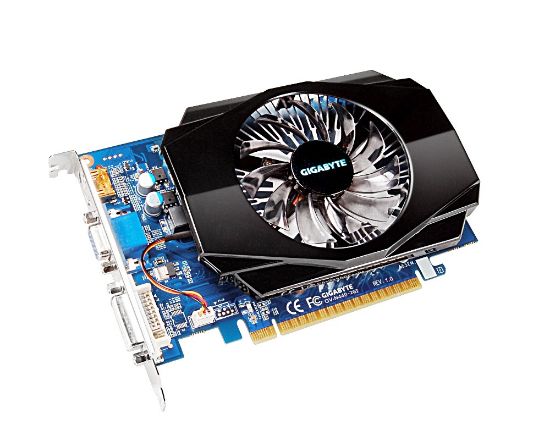 Picture of GIGABYTE GVN4402GI GeForce GT 440 (Fermi) 2GB 128-bit DDR3 PCI Express 2.0 x16 HDCP Ready Video Card